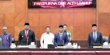 DPR Aceh Menetapkan Zulfadli Sebagai Ketua Periode 2024 – 2029