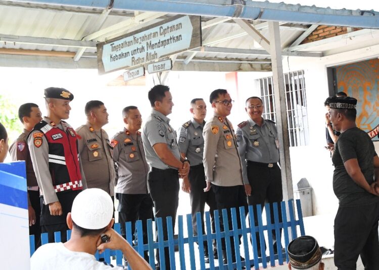 Kapolres Aceh Timur Kunjungi Lapas Kelas IIB Idi Perkuat Koordinasi Keamanan