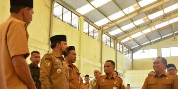 Bupati Al-Farlaky Dukung Pengembangan Pasar Simpang Ulim