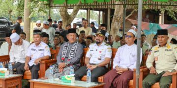 Bupati Al-Farlaky Hadiri Syukuran Penyelesaian Adat Gampong Jeungki